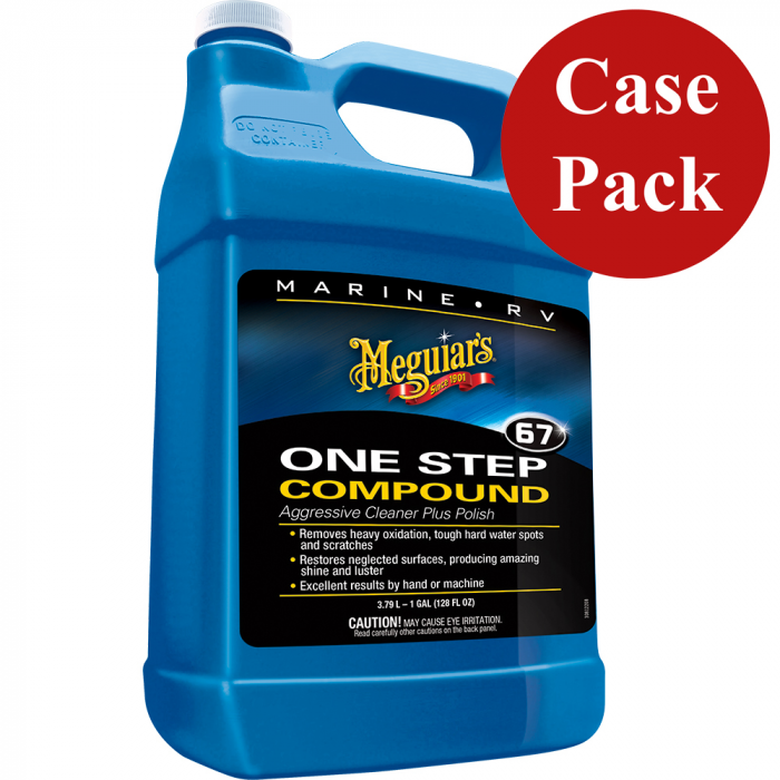 Meguiars Meguiar's Marine One-Step Compound - 1 Gallon *Case of 4* - $271.99 at Everest