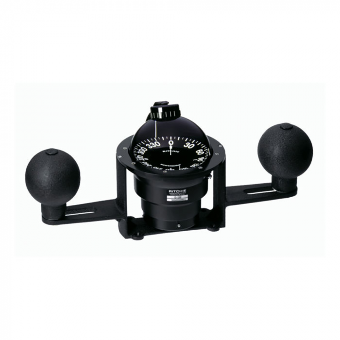 Ritchie Ritchie Globemaster 5 Steel Boat Compass - 2Adeg Card & Green Lighting - 24V - $1486.76 at Everest