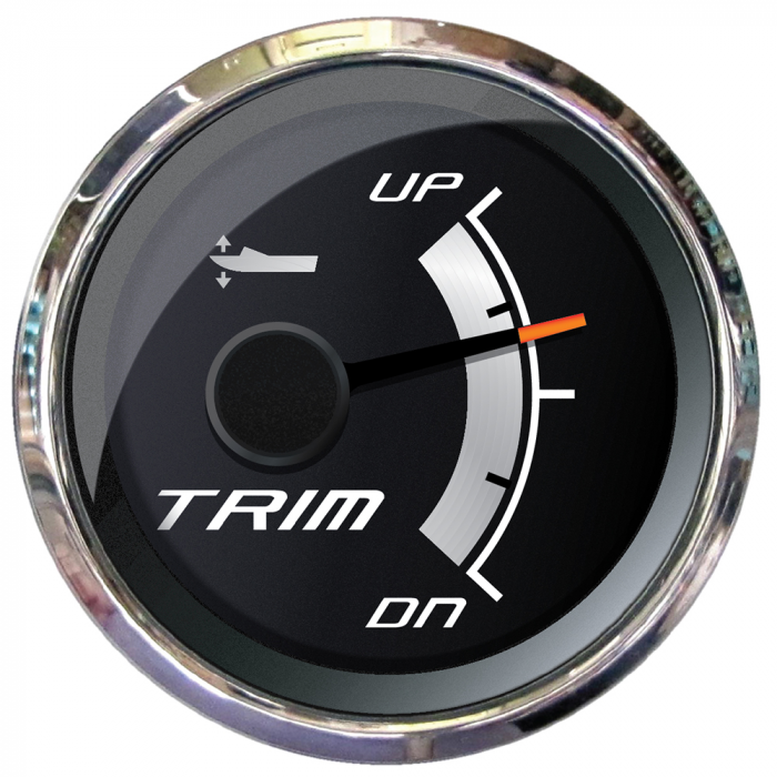 Faria Beede Instruments Faria Platinum 2 Trim Gauge f/Mercury, Mariner, Mercruiser, Volvo DP, Yamaha 2001 & Newer - $65.99 at Everest