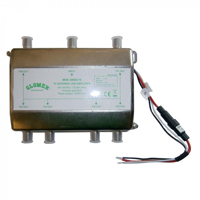 Glomex Marine Antennas Glomex 6-Way Splitter Up To 6 TVs - $130.00 at Everest