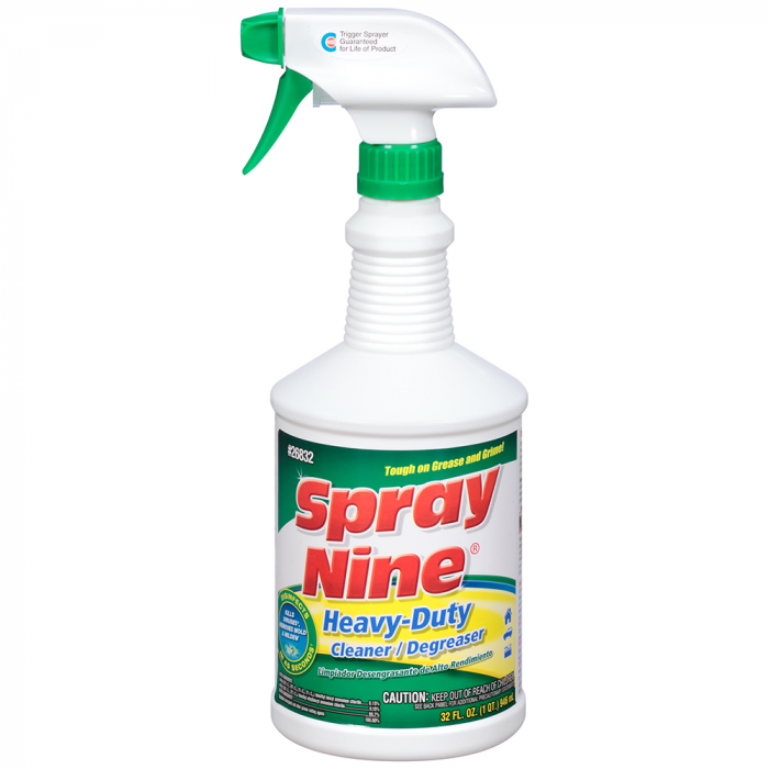 Spray Nine Spray Nine Tough Task Cleaner, Degreaser & Disinfectant - 32oz Round Bottle - $7.99 at Everest