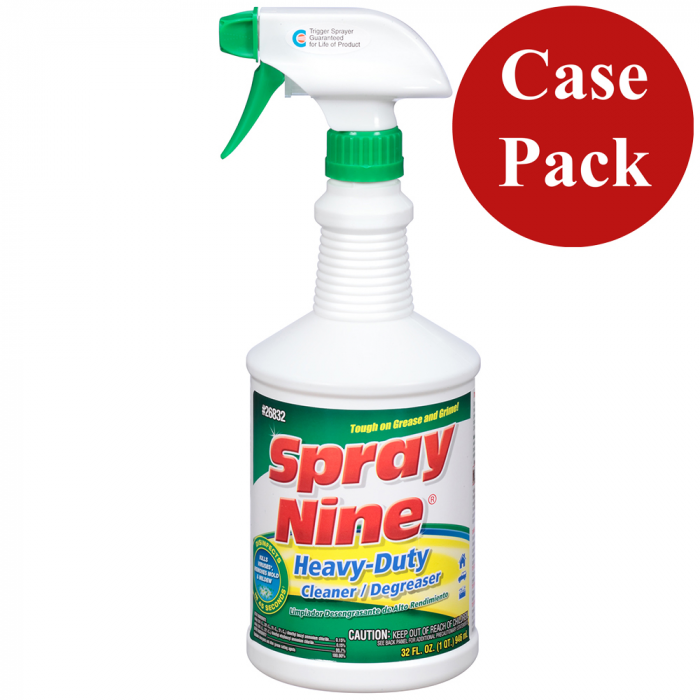 Spray Nine Spray Nine Tough Task Cleaner & Disinfectant - 32oz Round Bottle *12-Pack - $93.99 at Everest
