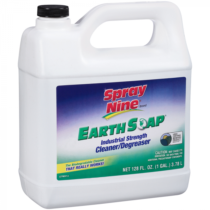 Spray Nine Spray Nine Bio Based Earth SoapA(R) Cleaner/Degreaser Concentrated - 1 Gallon - $25.99 at Everest