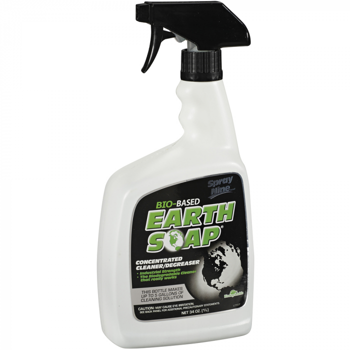 Spray Nine Spray Nine Bio Based Earth SoapA(R) Cleaner/Degreaser Concentrated - 32oz - $9.99 at Everest