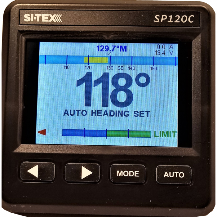 Si-Tex SI-TEX SP-120 Color System w/RFB & Remote Mechanical Drive Mercury, Mariner, Suzuki Outboards - $3349.00 at Everest