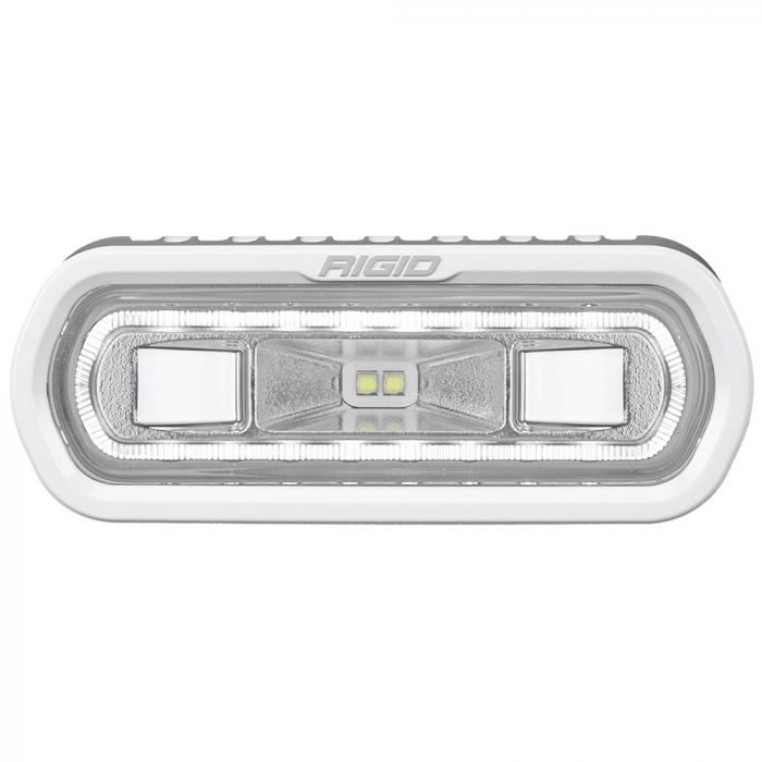 Rigid Industries RIGID Industries SR-L Series Marine Spreader Light - White Surface Mount - White Light w/White Halo - $197.99 at Everest