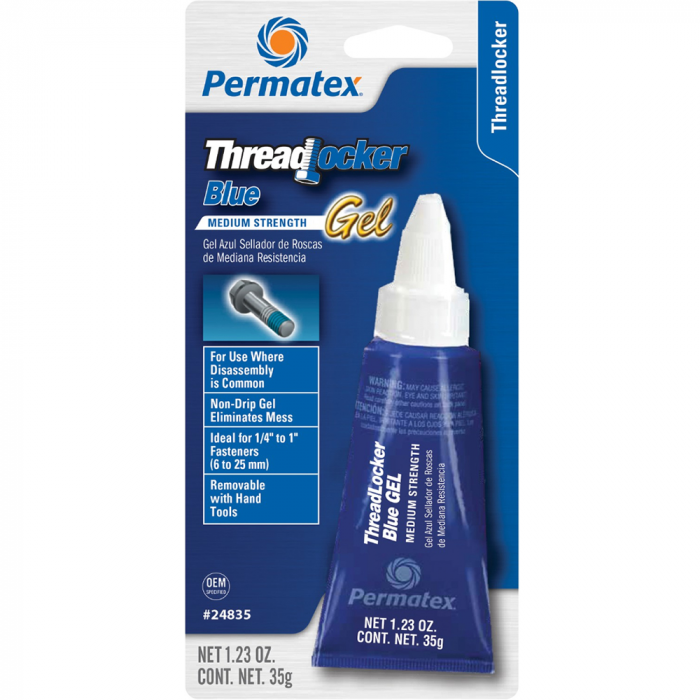 Permatex Permatex Medium Strength Threadlocker BLUE Gel - 35g - $33.99 at Everest