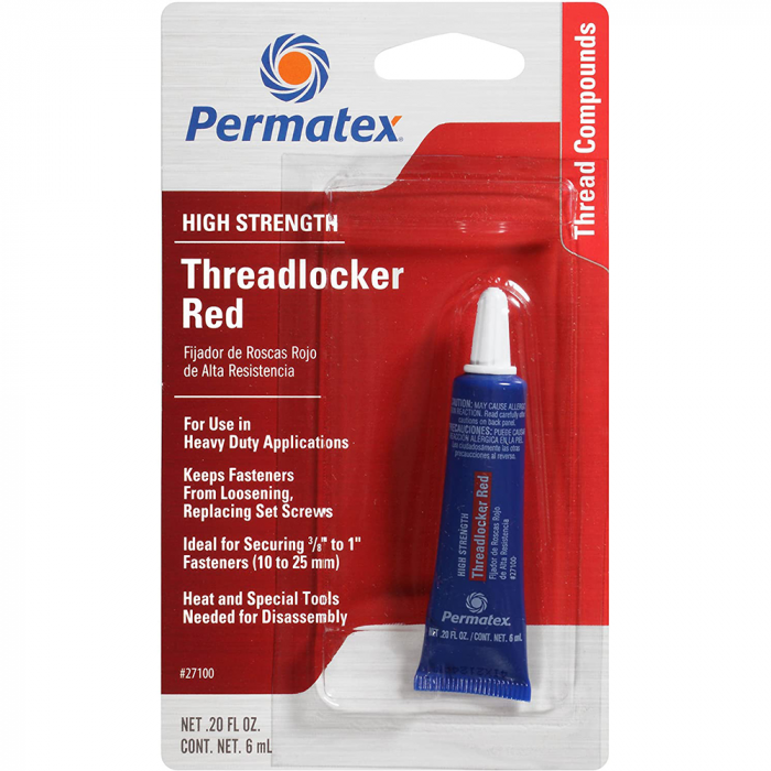 Permatex Permatex High Strength Threadlocker RED Gel Tube - 6ml - $5.99 at Everest