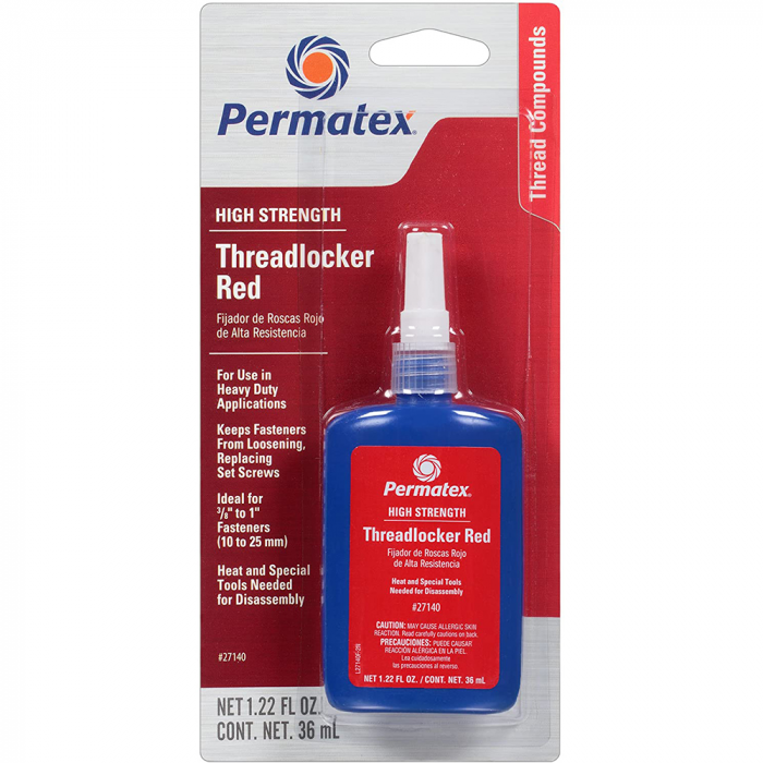 Permatex Permatex High Strength Threadlocker RED Bottle - 36ml - $32.99 at Everest