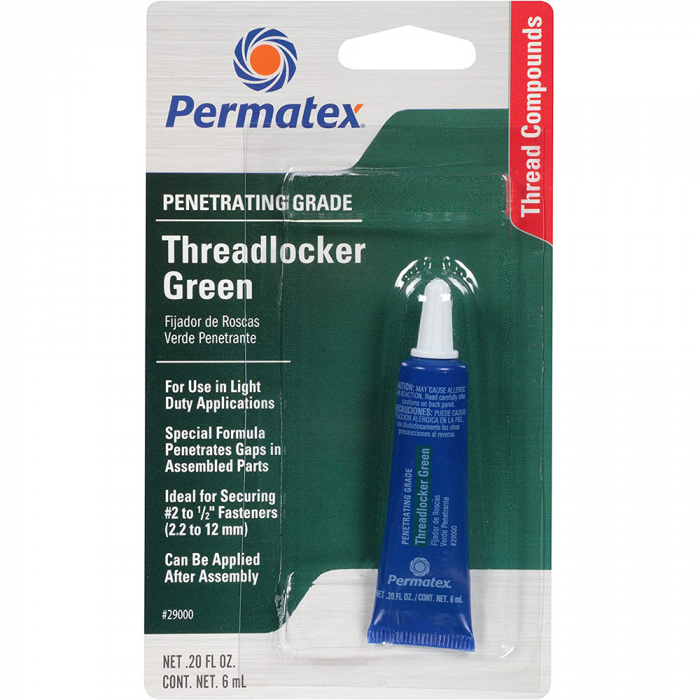 Permatex Permatex Penetrating Grade Threadlocker GREEN Tube - 6ml - $5.70 at Everest