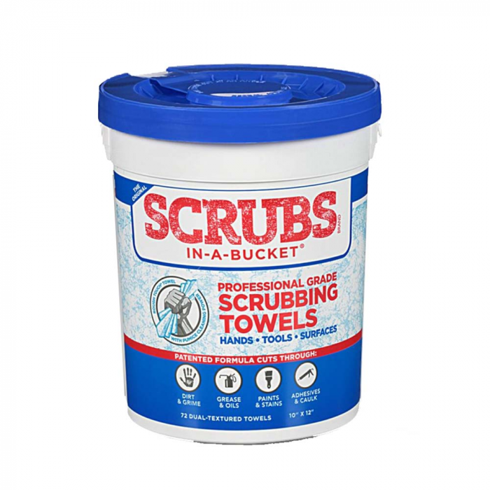 Permatex Permatex SCRUBSA(R) In-A-BucketA(R) - 72-Piece - $19.99 at Everest