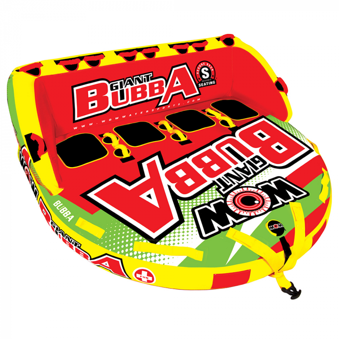 Wow Watersports WOW Watersports Giant Bubba HI-VIS 4P Towable - 4 Person - $549.99 at Everest