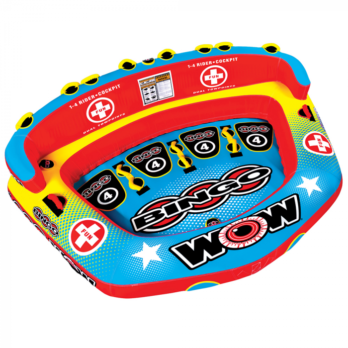 WOW Watersports Bingo 4 Towable - 4 Person