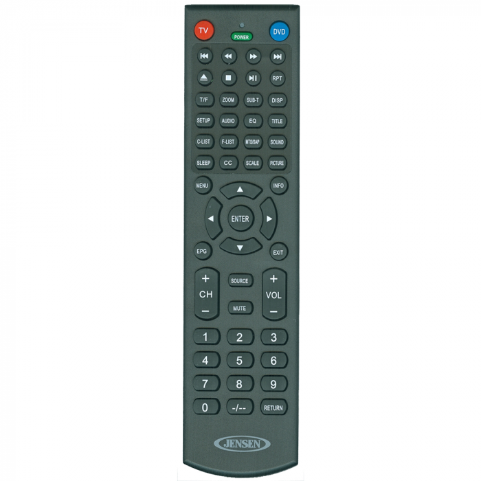 Jensen JENSEN TV Remote f/LED TV's - $19.99 at Everest
