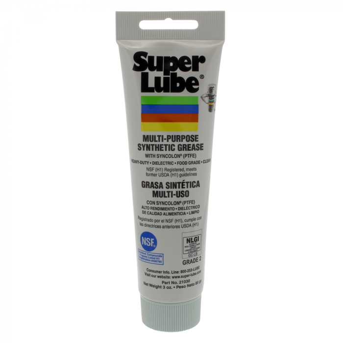 Super Lube Multi-Purpose Synthetic Grease w/SyncolonA(R) (PTFE) - 3oz Tube