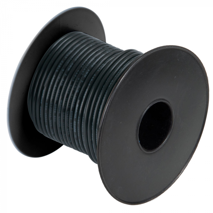 Cobra Wire & Cable Cobra Wire 12 Gauge Marine Wire - Black - 100' - $35.56 at Everest