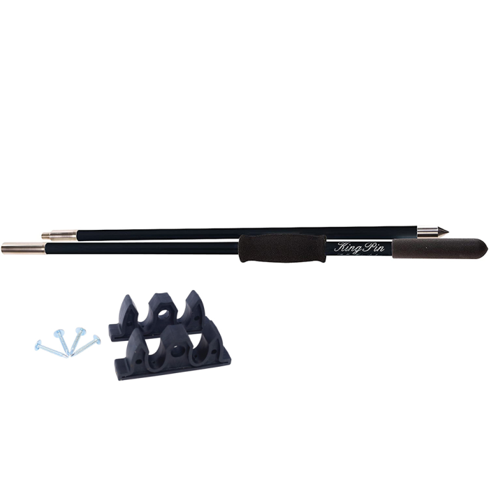 Panther Products Panther 8' King Pin Anchor Pole - 2-Piece - Black - $94.49 at Everest