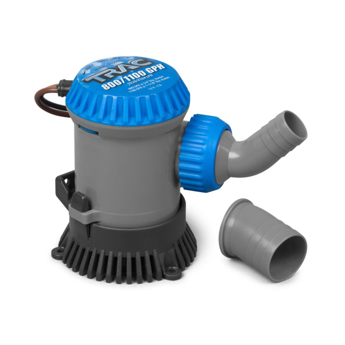 Trac Outdoors TRAC Bilge Pump - 800/100GPH - 3/4 & 1-1/8 Outlets - $35.99 at Everest