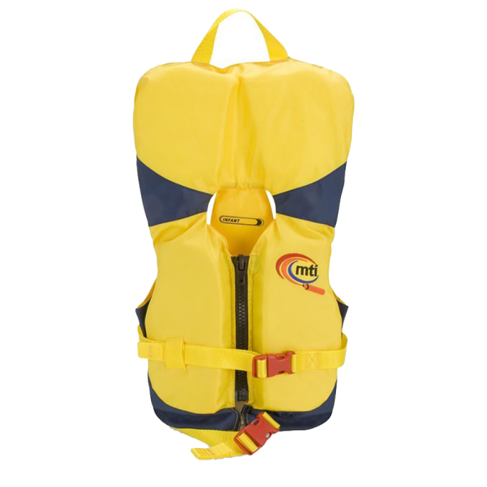 Mti Life Jackets MTI Infant Life Jacket w/Collar - Yellow/Navy - 0-30lbs - $54.95 at Everest
