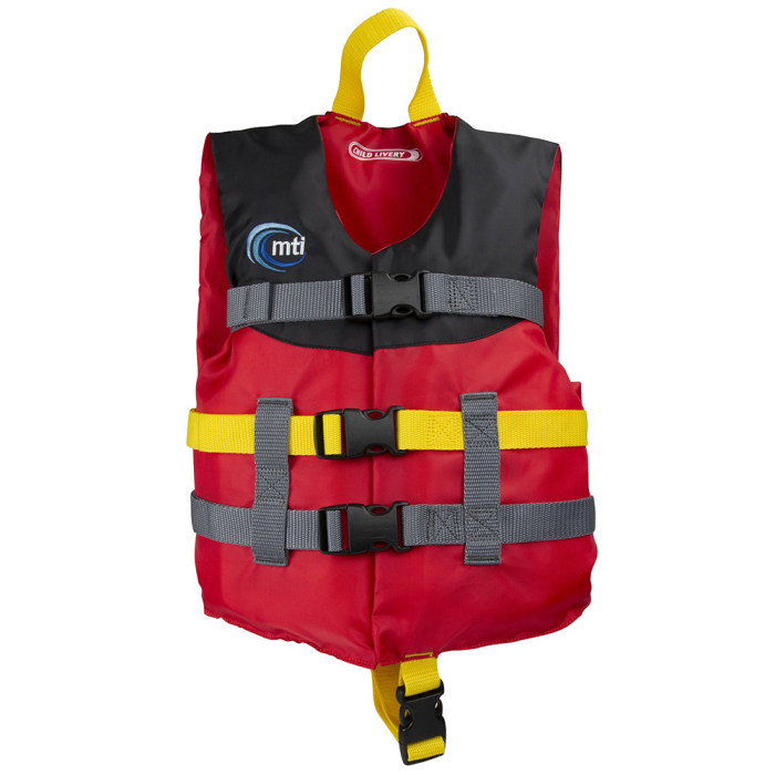 Mti Life Jackets MTI Child Life Jacket - Red/Black - 30-50lbs - $39.95 at Everest