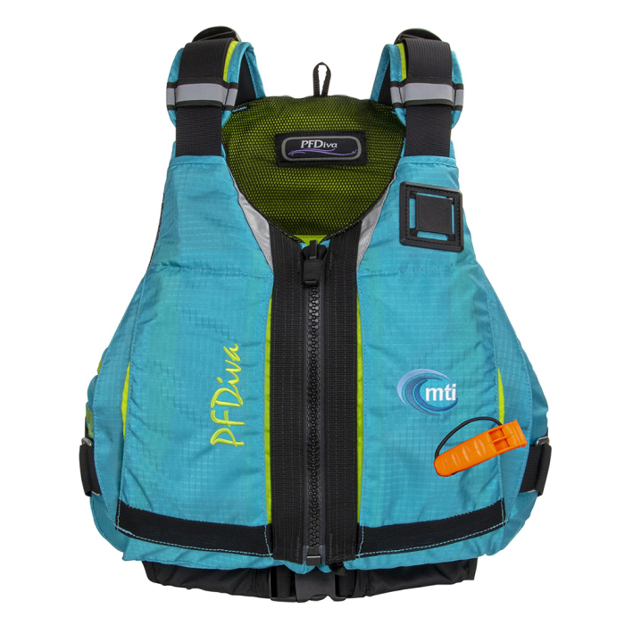 Mti Life Jackets MTI PFDiva Women's Life Jacket - Glacial Blue - Small/Medium - $149.95 at Everest