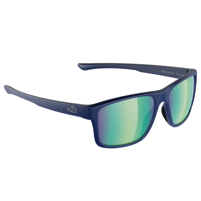 H2Optix H2Optix Coronado Sunglasses Navy-Matte, Green Flash Mirror Lens Cat. 3 - AR Coating - $79.99 at Everest