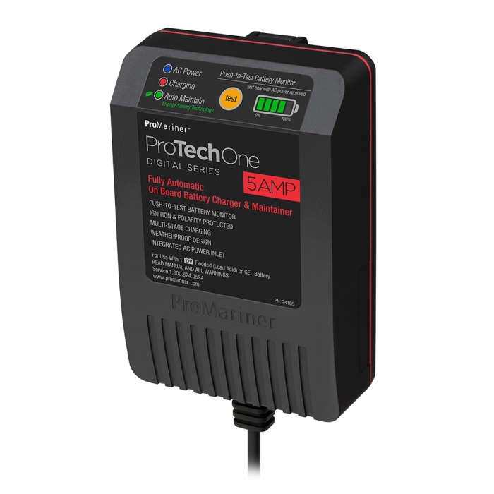 Pro Mariner ProMariner ProTechOne - 5 AMP - AC Inlet - $95.44 at Everest