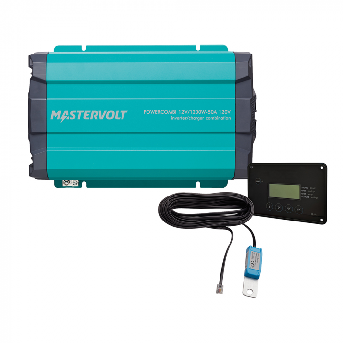 Mastervolt Mastervolt PowerCombi Pure Sine Wave Inverter/Charger - 1200W - 12V - 50A Kit - $981.72 at Everest