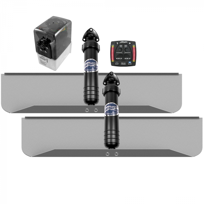 Bennett Marine Bennett Marine 30x9 Hydraulic Trim Tab System w/One Box Indication - $1154.70 at Everest