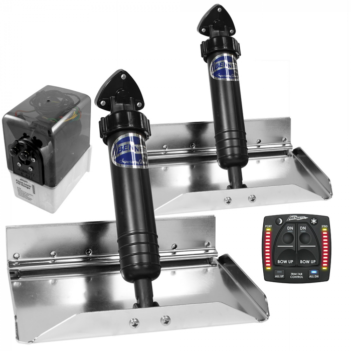 Bennett Marine Bennett Marine 12x9 Sport Tab System w/One Box Indication - $1237.65 at Everest