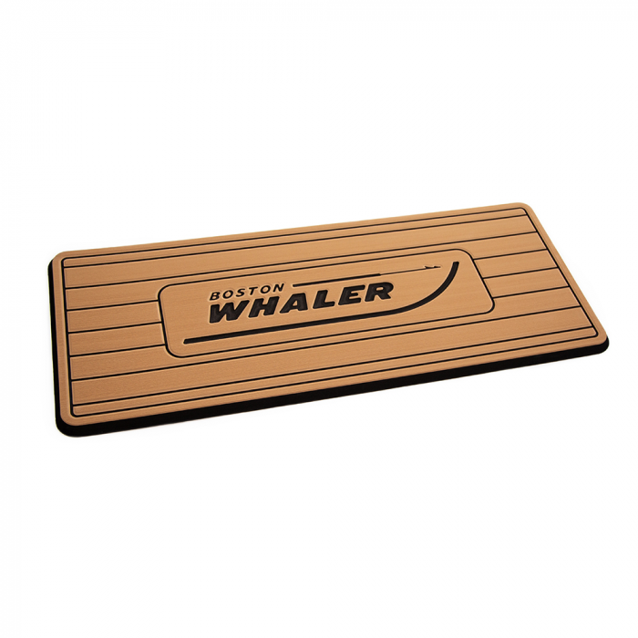 Seadek SeaDek 16 x 39 20mm Dual Density Large Helm Pad Mocha/Black Brushed w/Routed Teak Lines & Boston Whaler Logo - 406.4mm x 990.6mm x 20mm - $154.99 at Everest