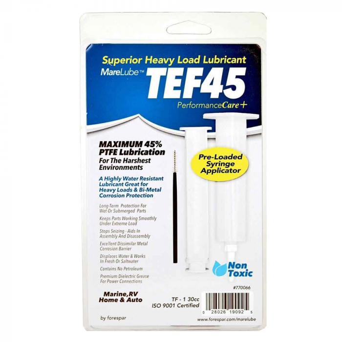Forespar Performance Products Forespar Marelube TEF45 30cc Syringe - $20.95 at Everest