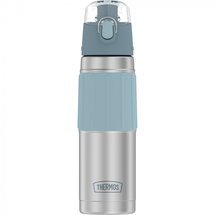 Thermos Thermos Vacuum Insulated 18oz Hydration Bottle - Stainless Steel w/Grey Grip - $24.99 at Everest