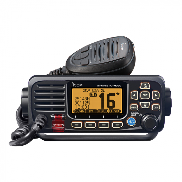 Icom Icom M330 VHF Radio Compact w/GPS - Black - $347.00 at Everest