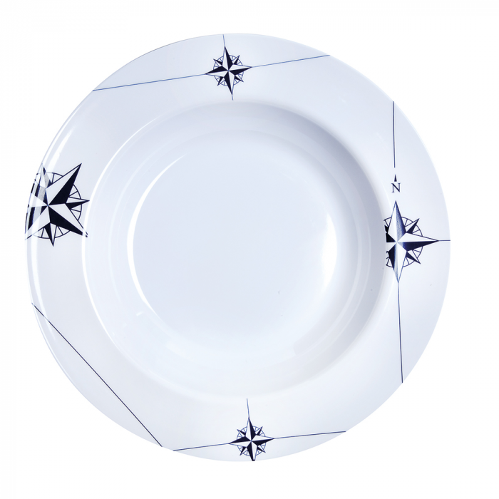 Marine Business Marine Business Melamine Deep, Round Soup Plate - NORTHWIND - 8.8 Set of 6 - $83.99 at Everest