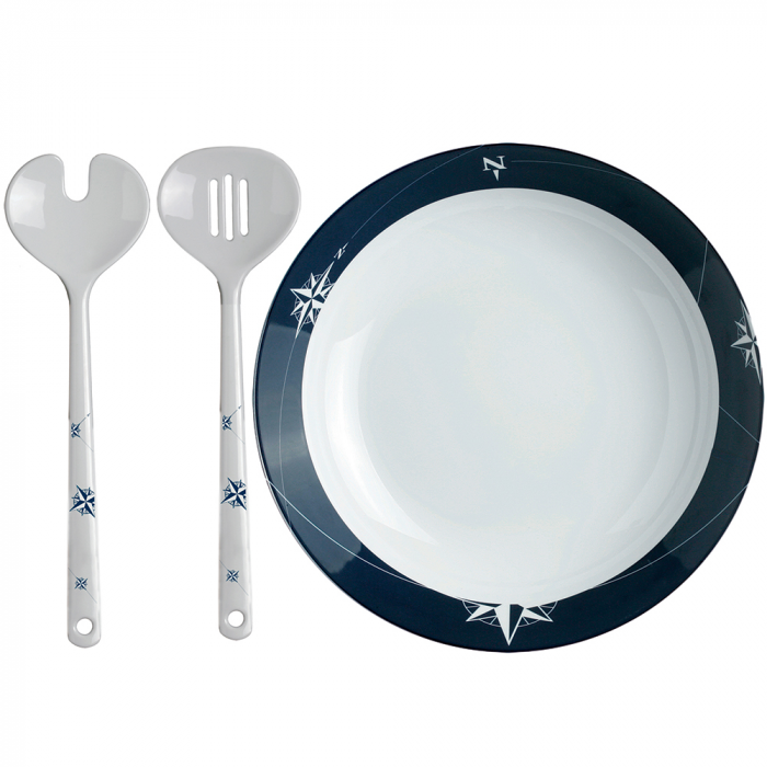 Marine Business Marine Business Melamine Salad Bowl & Servers - NORTHWIND - $64.99 at Everest