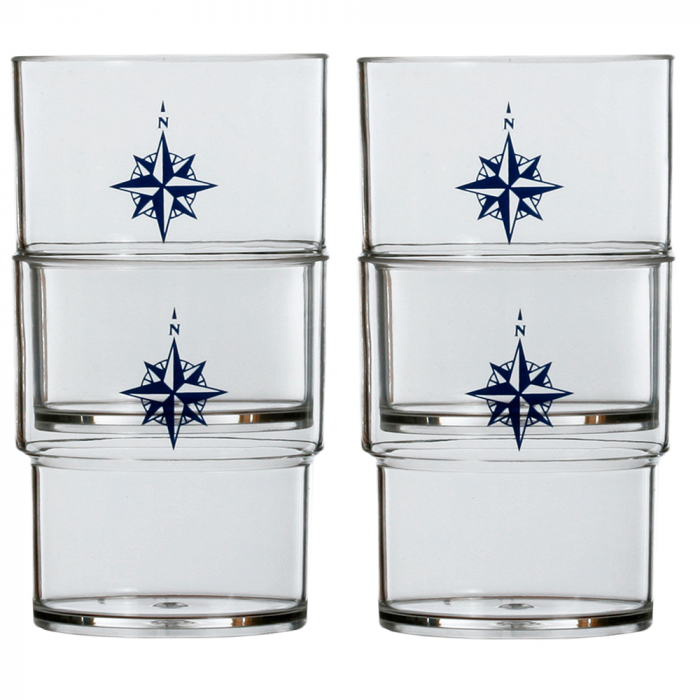 Marine Business Marine Business Stackable Glass Set - NORTHWIND - Set of 12 - $93.49 at Everest