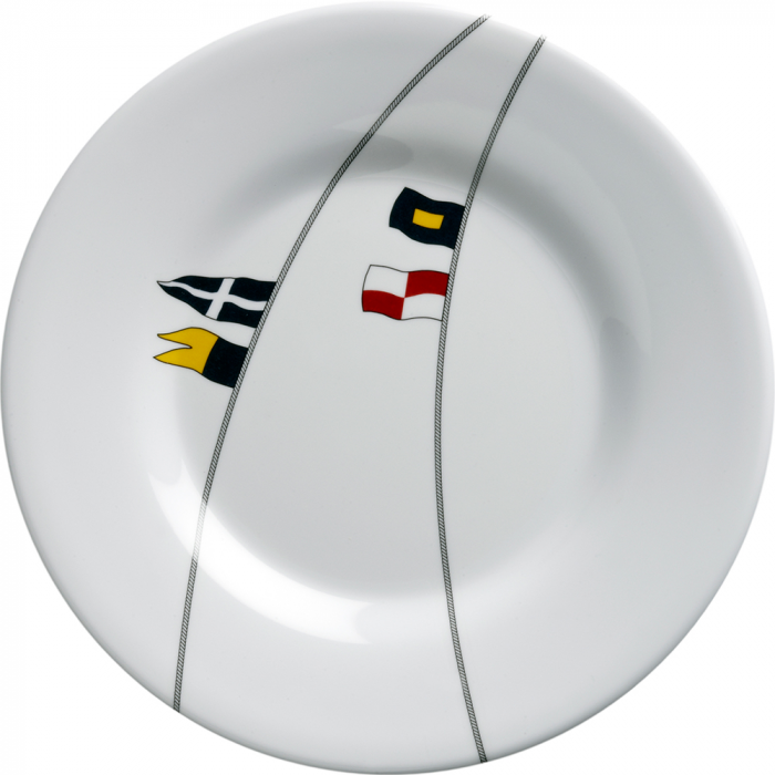 Marine Business Marine Business Melamine Round Dessert Plate - REGATA - 7 Set of 6 - $79.95 at Everest