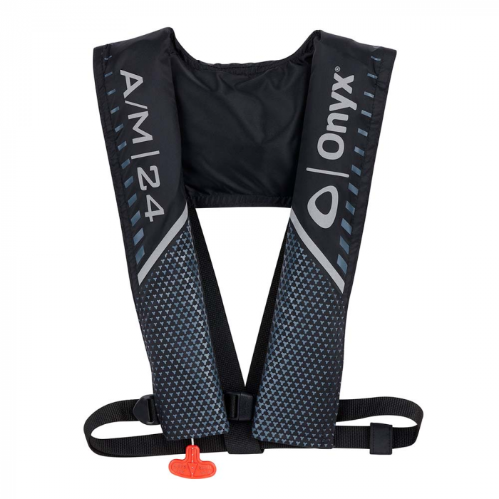 Onyx Outdoor Onyx A/M 24 Automatic/Manual Inflatable PFD - Black - $159.99 at Everest