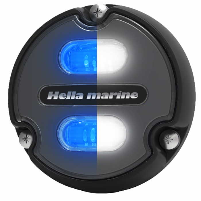 Hella Marine Hella Marine Apelo A1 Blue White Underwater Light - 1800 Lumens - Black Housing - Charcoal Lens - $200.00 at Everest
