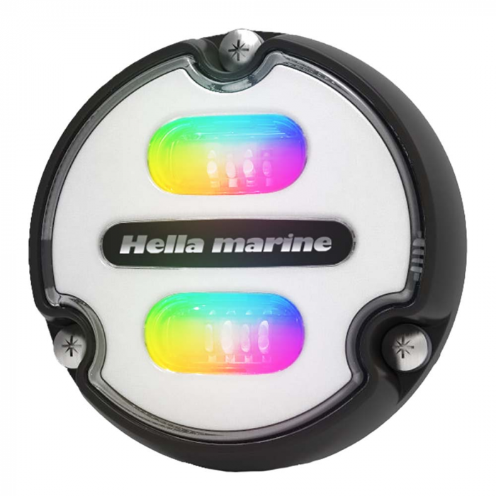 Hella Marine Hella Marine Apelo A1 RGB Underwater Light - 1800 Lumens - Black Housing - White Lens - $262.22 at Everest