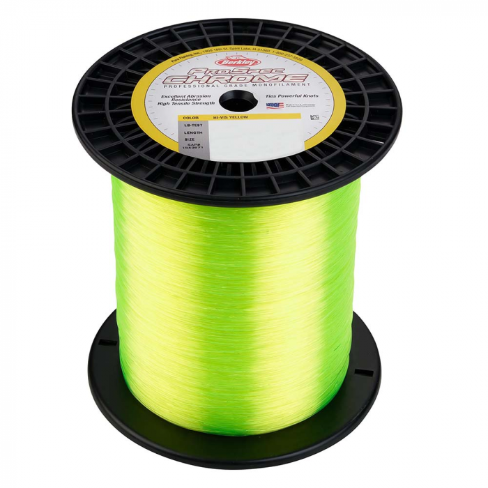 Berkley Berkley ProSpec Chrome Hi-Vis Yellow Monofilament - 100 lb - 2850 yds - PSC5B100-HVY - $269.99 at Everest