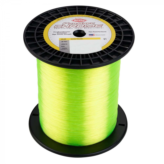 Berkley Berkley ProSpec Chrome Hi-Vis Yellow Monofilament - 60 lb - 3000 yds - PSC3B60-HVY - $248.99 at Everest