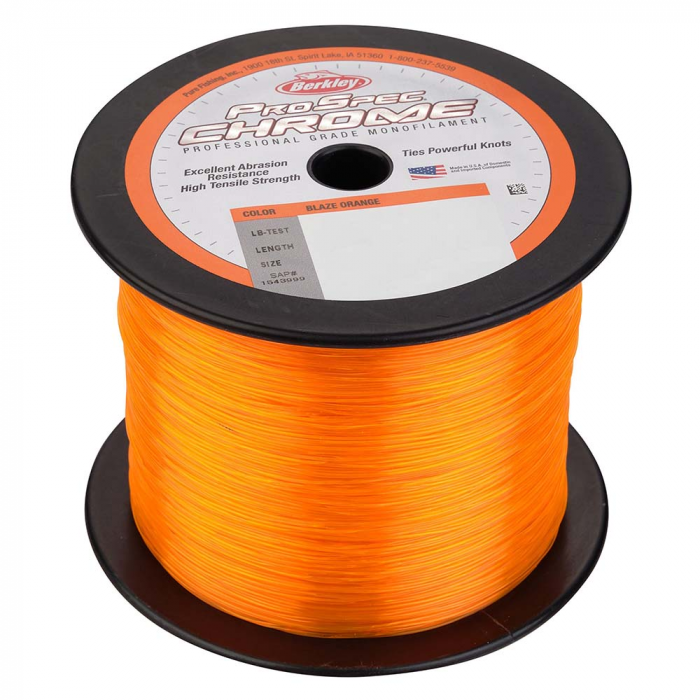 Berkley Berkley ProSpec Chrome Blaze Orange Monofilament - 40 lb - 1000 yds - PSC1B40-80 - $55.99 at Everest