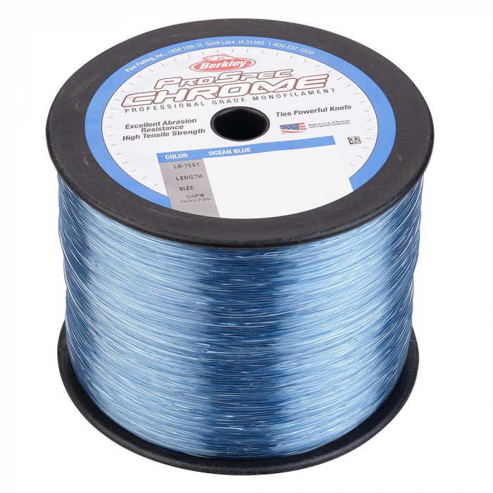 Berkley Berkley ProSpec Chrome Ocean Blue Monofilament - 40 lb - 1000 yds - PSC1B40-OBL - $55.99 at Everest