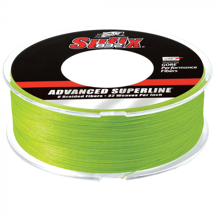 Sufix Sufix 832A(R) Advanced SuperlineA(R) Braid - 30lb - Neon Lime - 600 yds - $61.49 at Everest