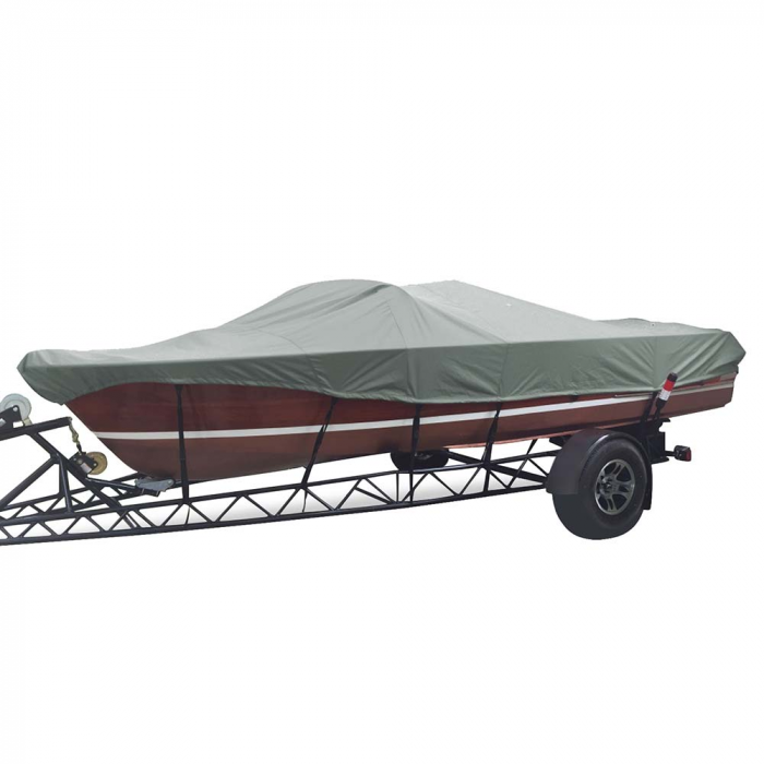 Carver By Covercraft Carver Sun-DURAA(R) Styled-to-Fit Boat Cover f/21.5' Tournament Ski Boats - Grey - $363.78 at Everest
