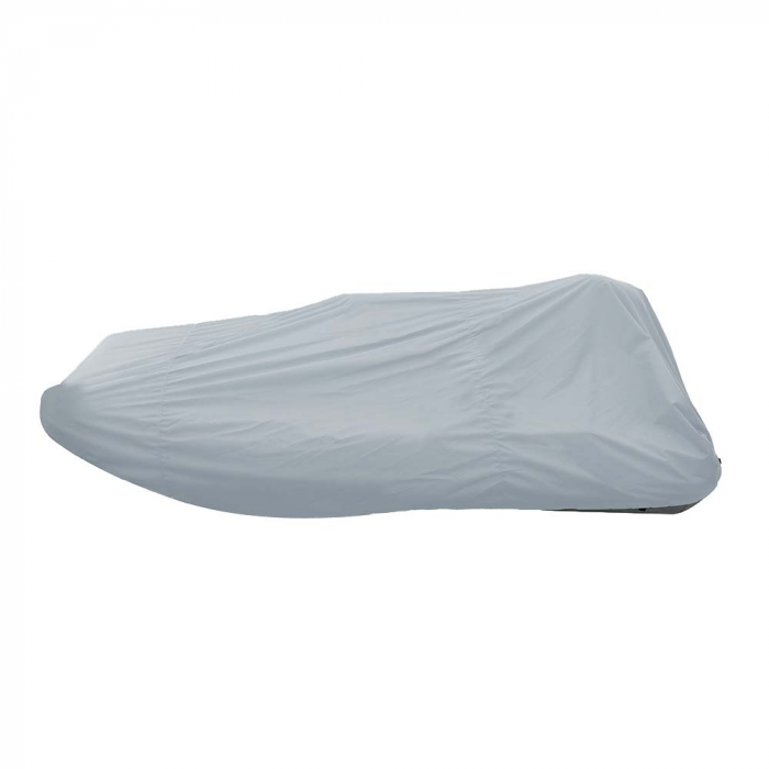 Carver By Covercraft Carver Poly-Flex II Styled-to-Fit Boat Cover f/12.5' Blunt Nose Inflatable Boats w/Center Console - Grey - $242.78 at Everest