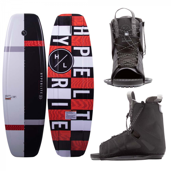 Hyperlite 2022 Motive Wakeboard w/Frequency Boot - 134cm