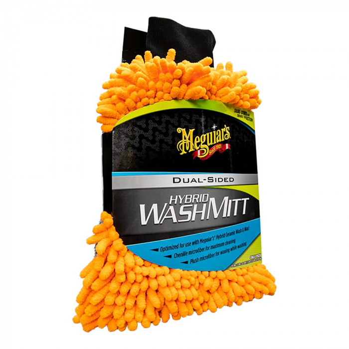 Meguiars Meguiar's Hybrid Wash Mitt - Extremely Plush Microfiber Wash Mitt f/Gently Waxing While Washing - $15.99 at Everest